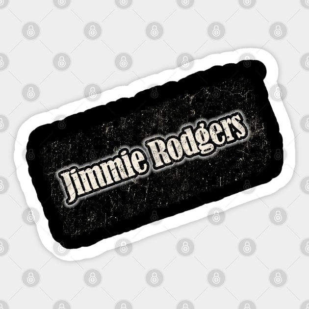 Jimmie Rodgers Vintage Nyindir Sticker by NYINDIRPROJEK